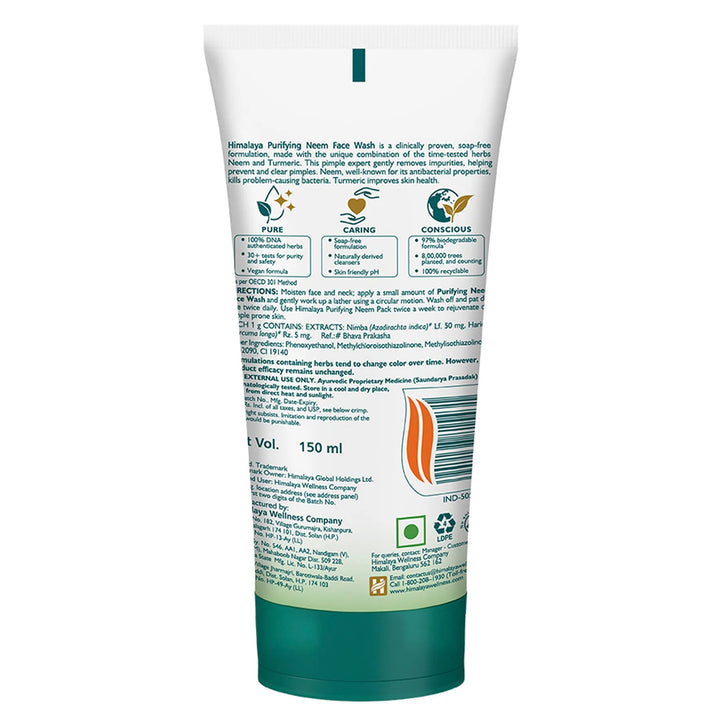 Himalaya Purifying Neem Face Wash