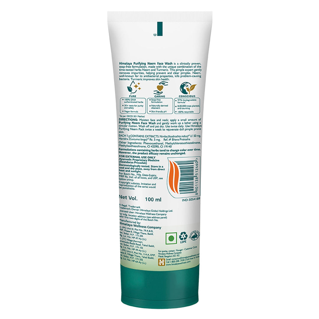 Himalaya Purifying Neem Face Wash