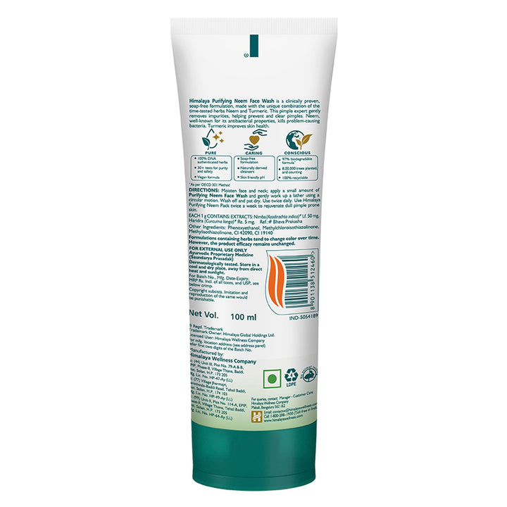 Himalaya Purifying Neem Face Wash