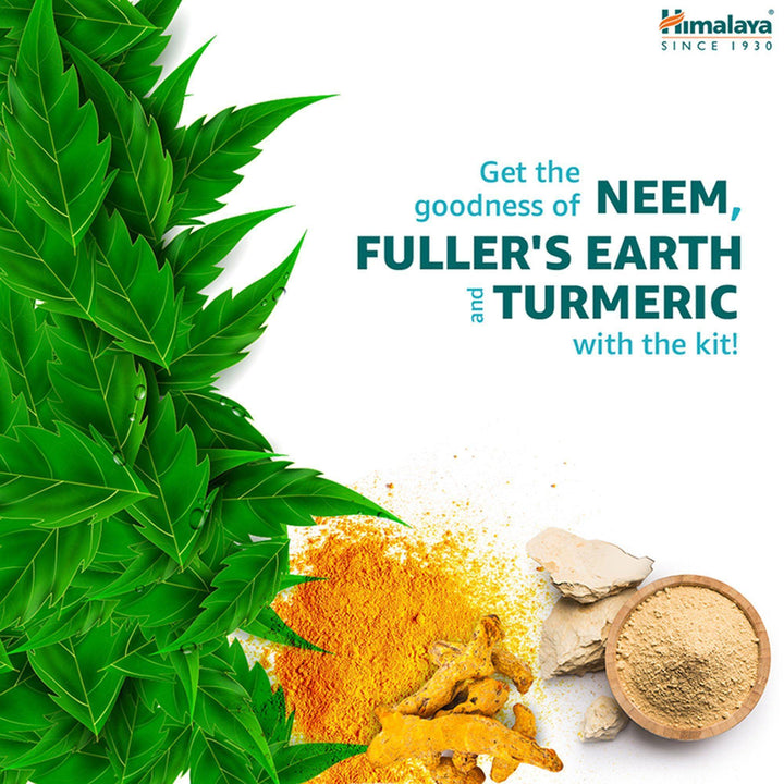 Himalaya Pure Skin Neem Facial Kit - With the goodness of Neem, Fuller's Earth, & Turmeric