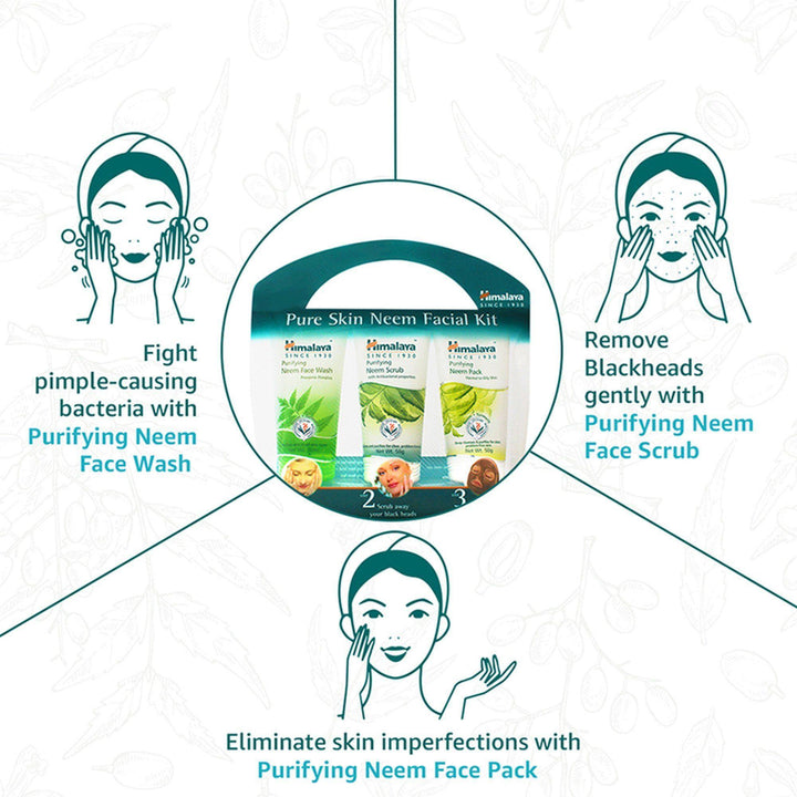 Himalaya Pure Skin Neem Facial Kit Benefits