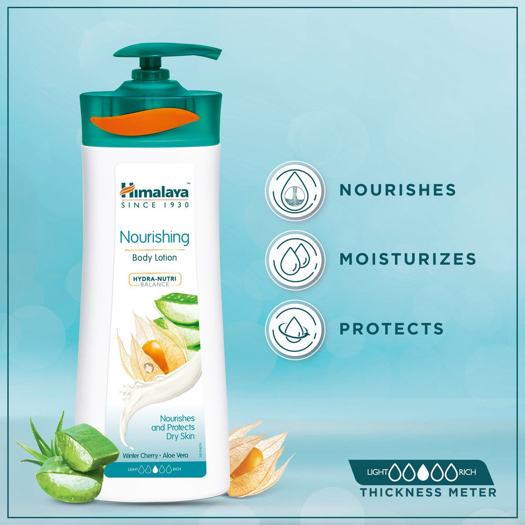 Himalaya Nourishing Body Lotion 400ml - Nourishes, Moisturizes, & Protects