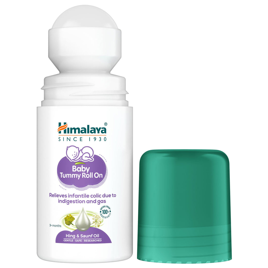 Himalaya Baby Tummy Roll On - Open Pack