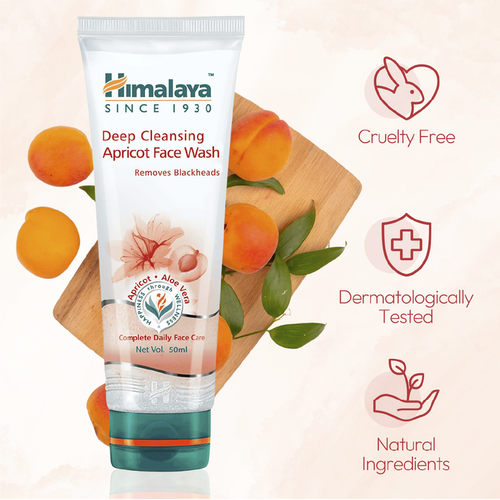 Deep Cleansing Apricot Face Wash