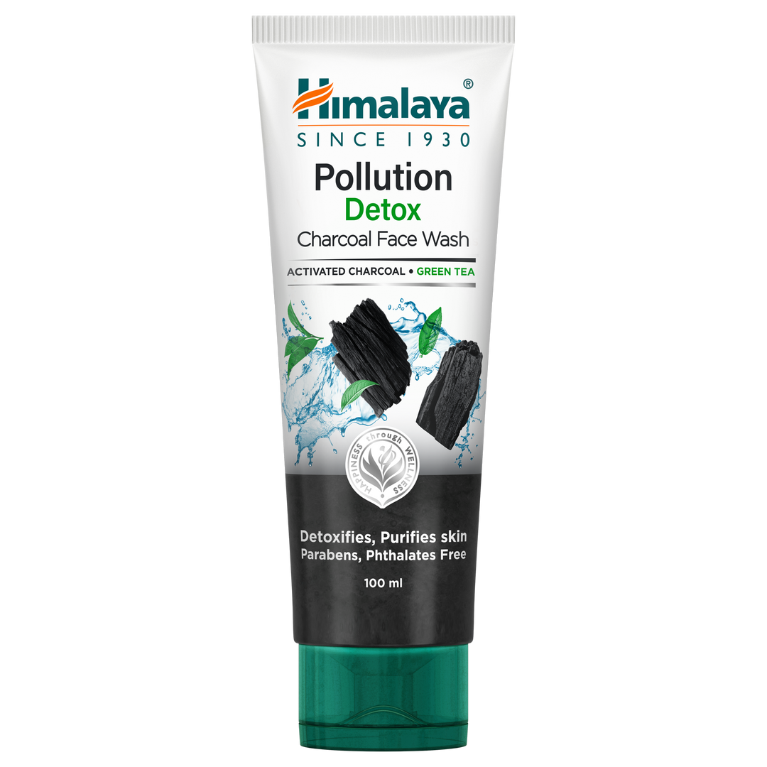 Himalaya Pollution Detox Charcoal Face Wash 100ml