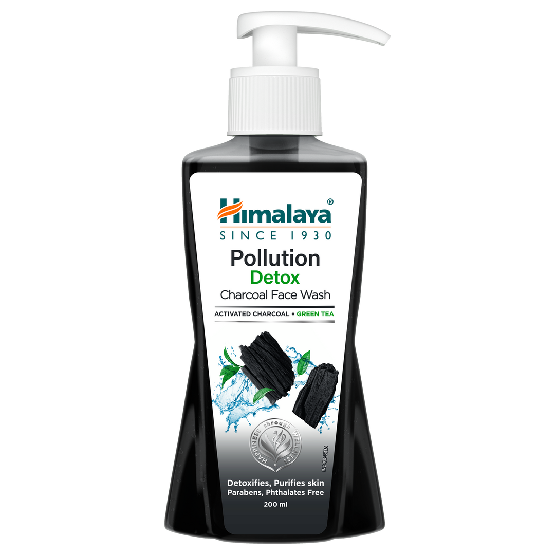 Himalaya Pollution Detox Charcoal Face Wash 200ml