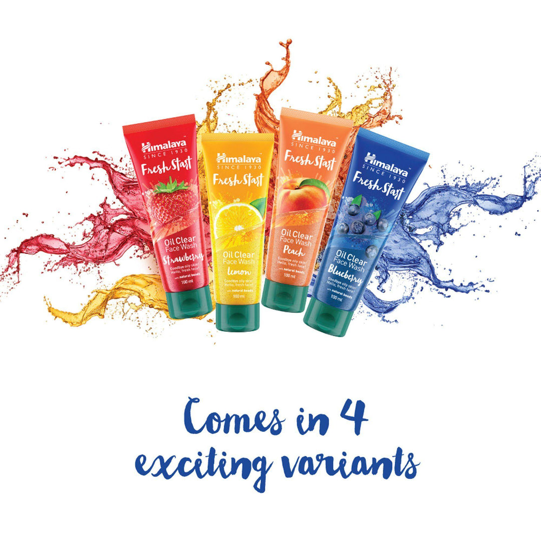 Himalaya Fresh Start Oil Clear Face Wash Variants