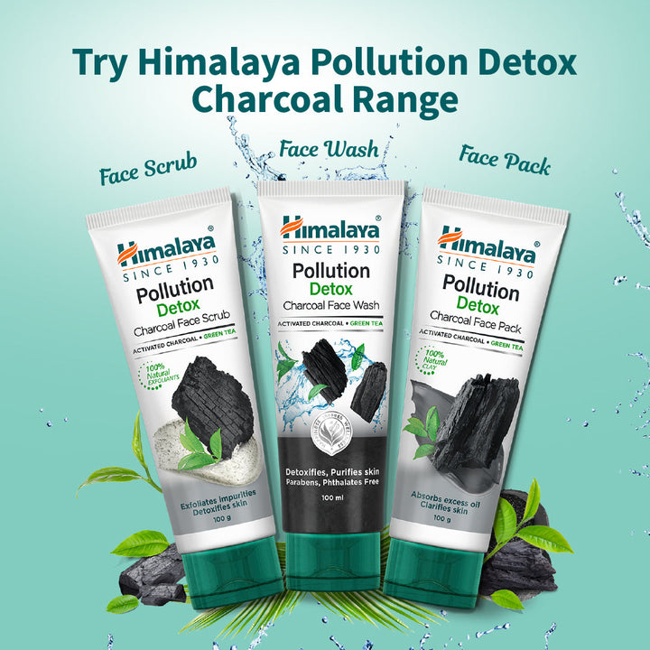 Himalaya Pollution Detox Charcoal Face Wash