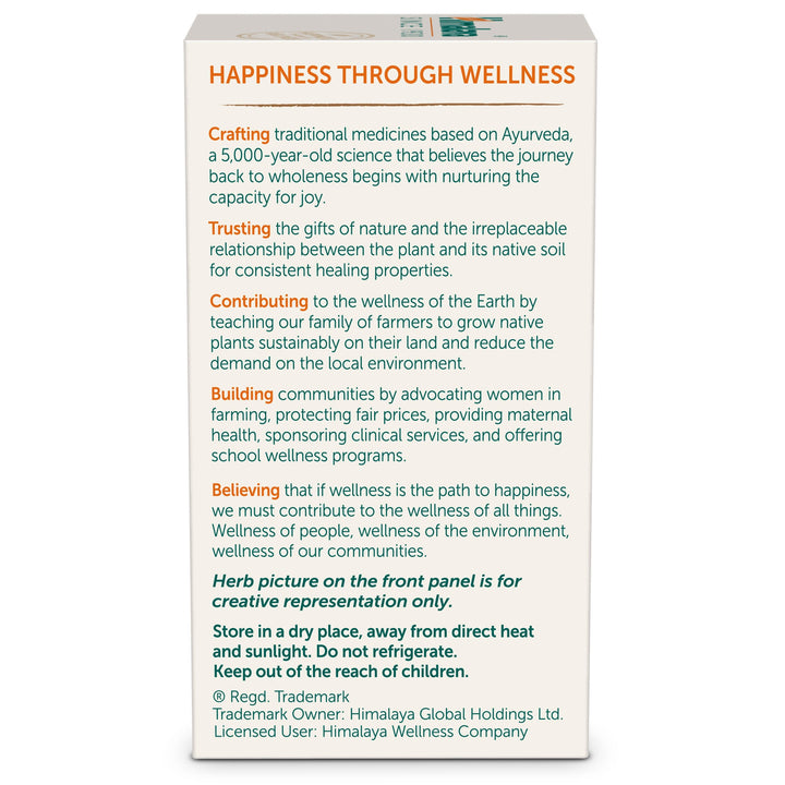 Himalaya Organic Ashwagandha 60 Caplets - Happiness through Wellness