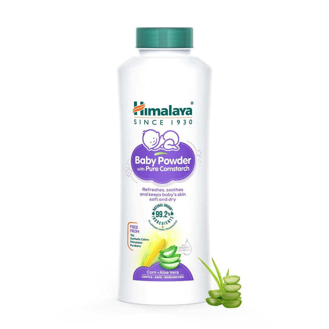  Himalaya Baby Powder with Pure Cornstarch