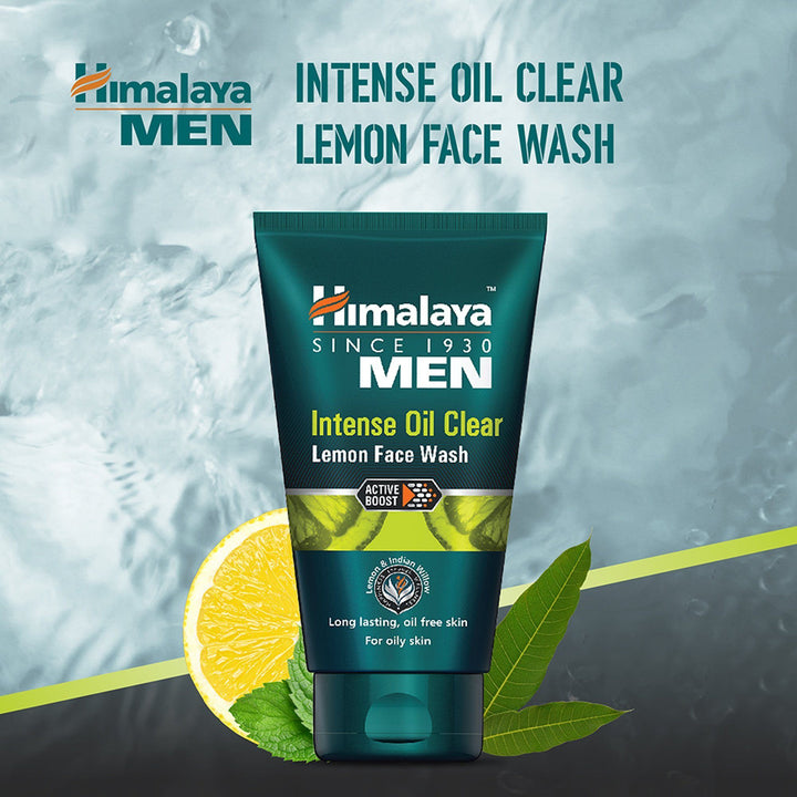 Himalaya MEN Intense Oil Clear Lemon Face Wash