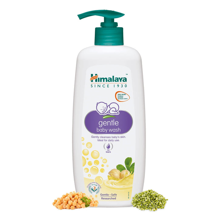 Himalaya Gentle Baby Wash 400ml- Gently cleanses baby's skin