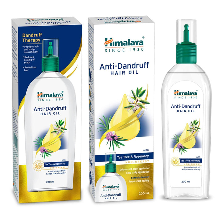 Himalaya Anti-Dandruff Hair Oil 200ml - Controls dandruff and revitalizes hair