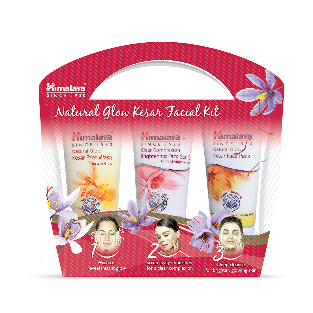 Himalaya Natural Glow Kesar Facial Kit - Himalaya Facial Kit