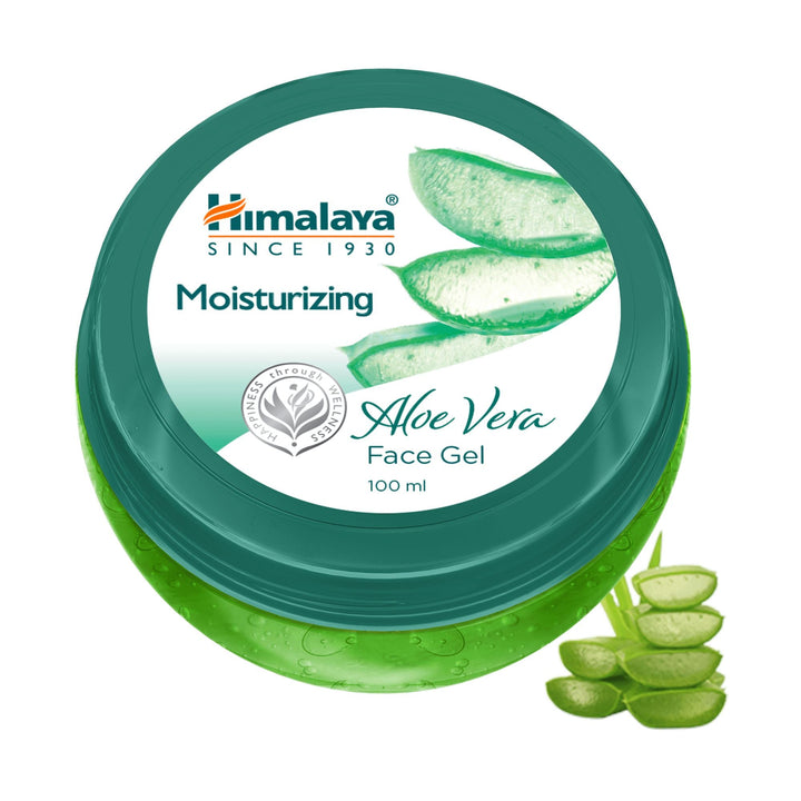 Himalaya Moisturizing Aloe Vera Face Gel 100ml - Hydrates Skin