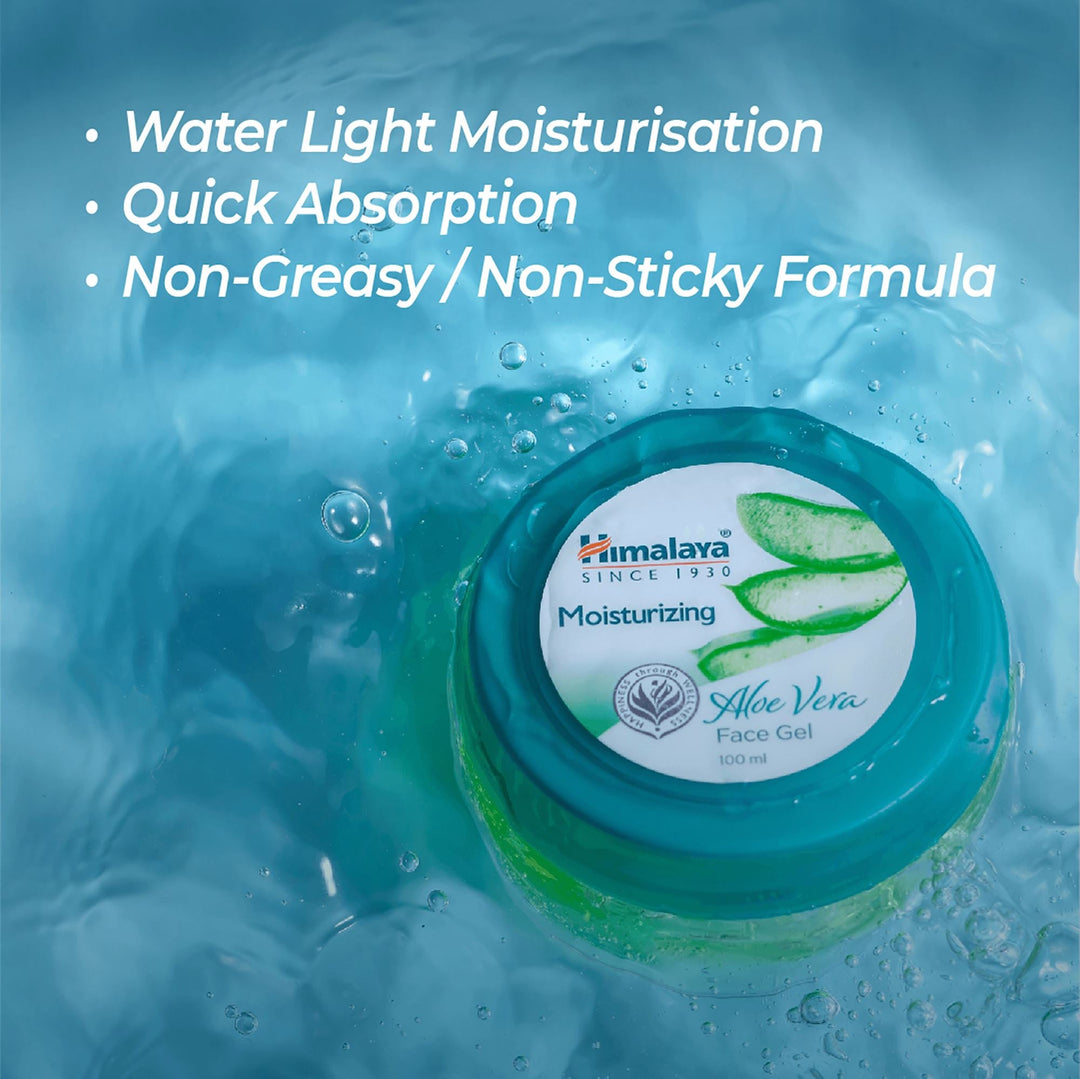 Himalaya Moisturizing Aloe Vera Face Gel - Benefits