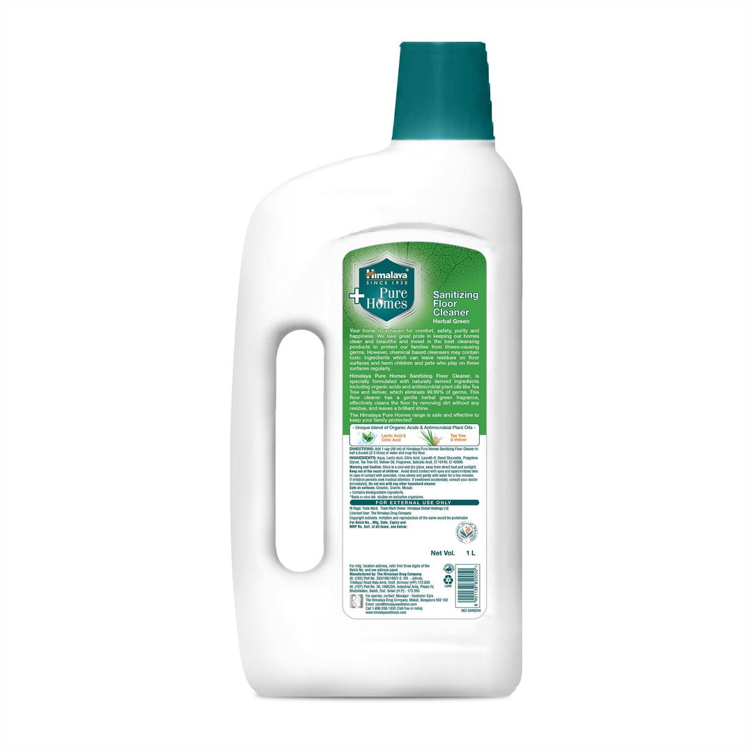 Pure Homes Sanitizing Floor Cleaner (Herbal Green) - Himalaya Wellness (India)