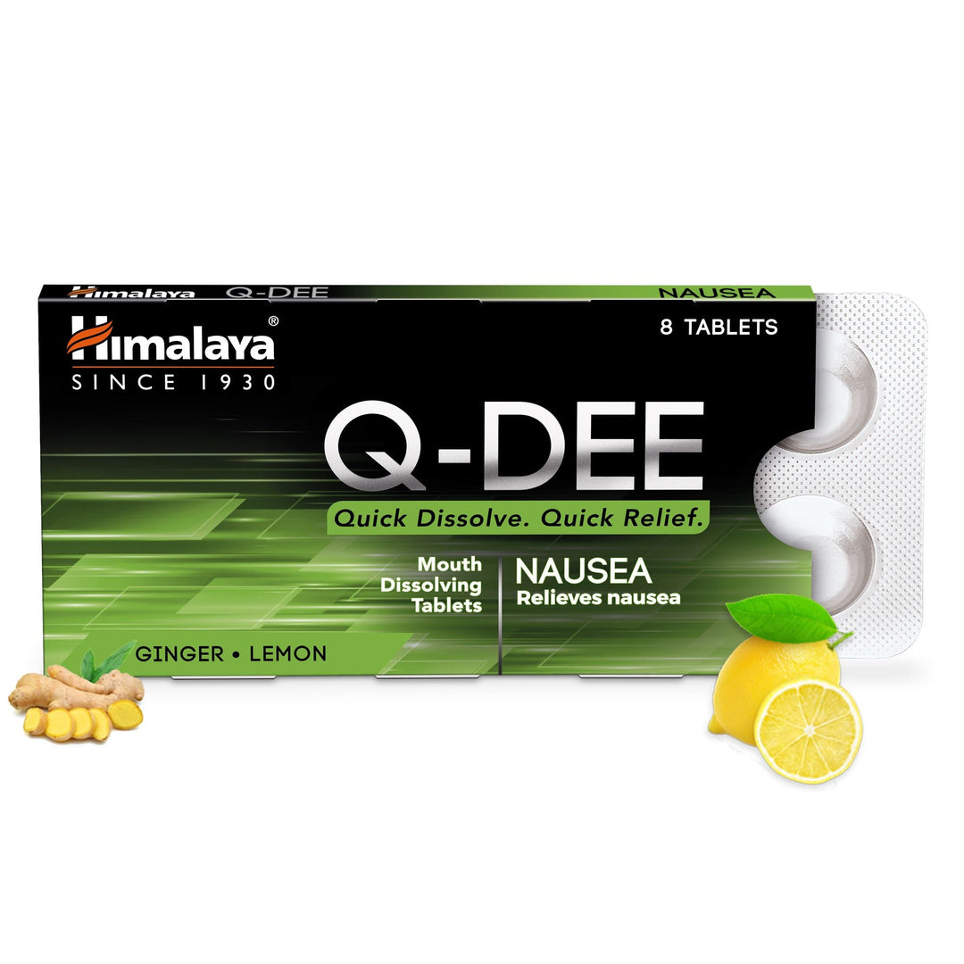 Himalaya Q-DEE Nausea Tablets - Helps Relieve Nausea