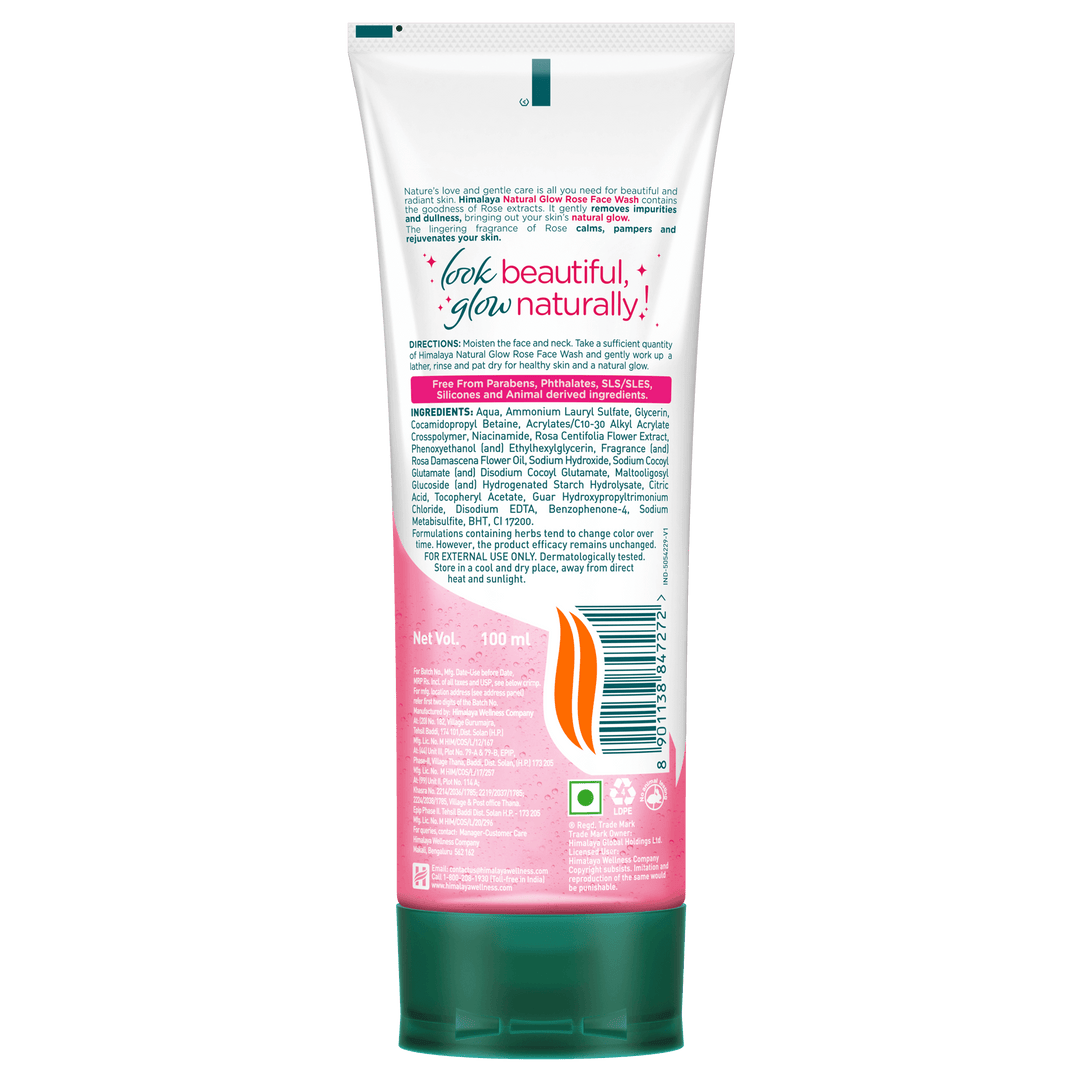 Himalaya Natural Glow Rose Face Wash