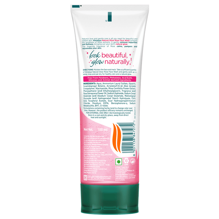 Himalaya Natural Glow Rose Face Wash