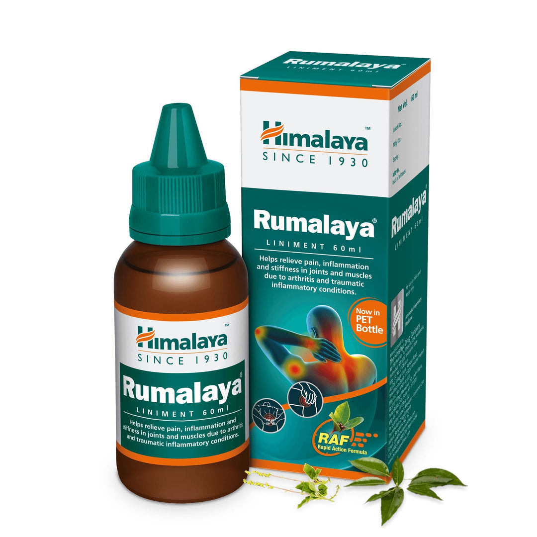 Himalaya Rumalaya Liniment - Treats arthritis, osteoarthritis, spondylitis, gout, and all joint pains