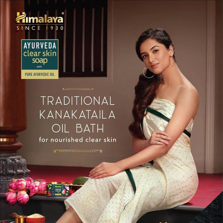 Himalaya AYURVEDA clear skin soap - Traditional Kanakataila Oil Bath