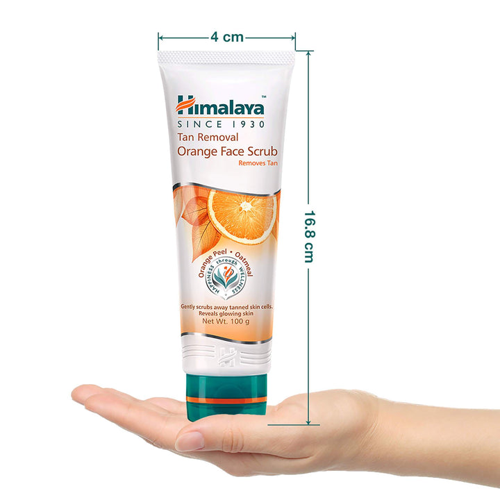 Tan Removal Orange Face Scrub