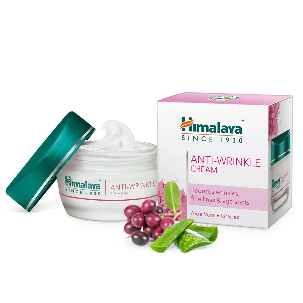 Himalaya Anti-Wrinkle Cream 50g - Reduces wrinkles, fine lines and skin roughness