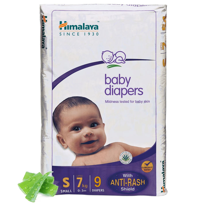 Himalaya Baby diapers Small-9s-7Kg- Easy-to-fit diapers for baby’s comfort