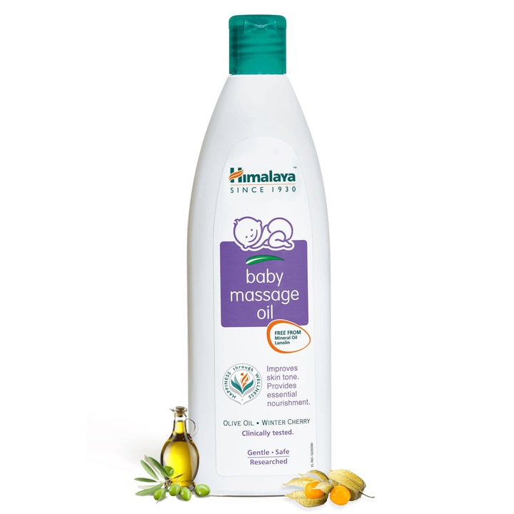 Himalaya baby massage oil - To improve baby's growth and development