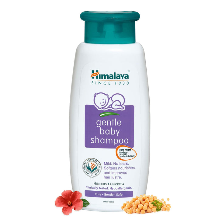 Himalaya Gentle Baby Shampoo - Gently cleanses hair making it soft, shiny, and easy to manage