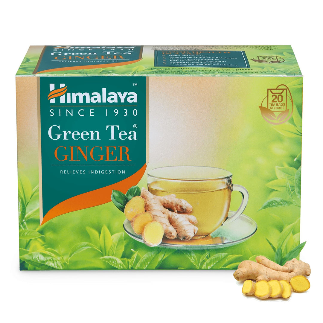 Himalaya Green Tea GINGER - Aids digestion and metabolism