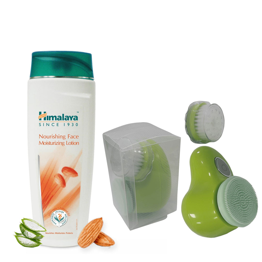 Himalaya Pure Skin Neem Facial Massager kit - Face massager & lotion