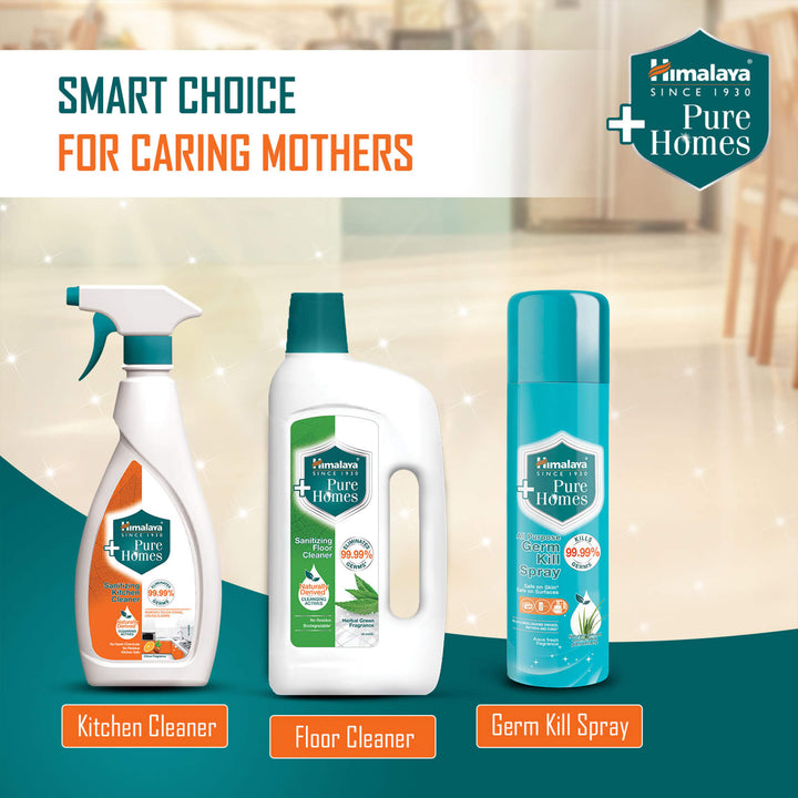 Pure Homes Sanitizing Floor Cleaner (Herbal Green)