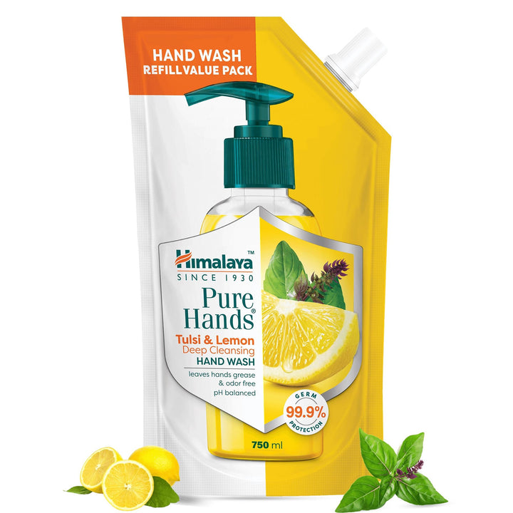 Himalaya Pure Hands Tulsi & Lemon Deep Cleansing Hand Wash