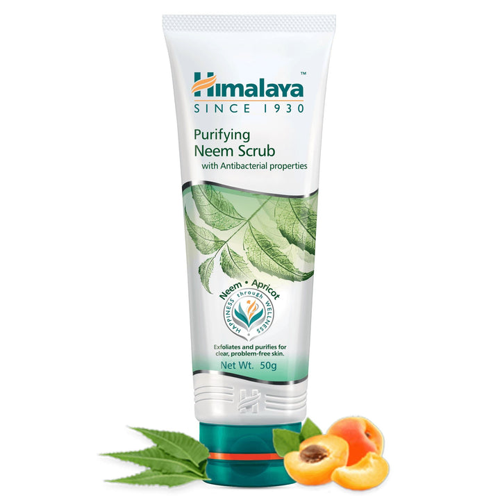 Himalaya Pure Skin Neem Facial Kit - Purifying Neem Face Scrub