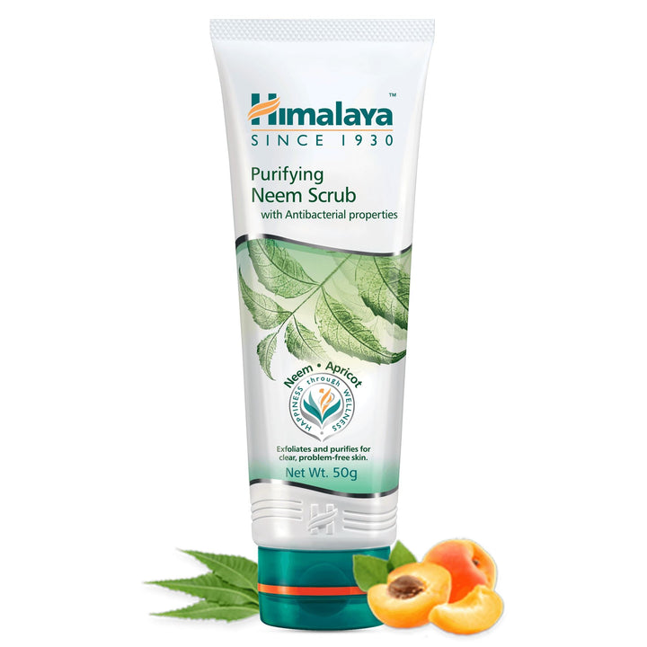 Himalaya Pure Skin Neem Facial Massager kit - Purifying Neem Scrub