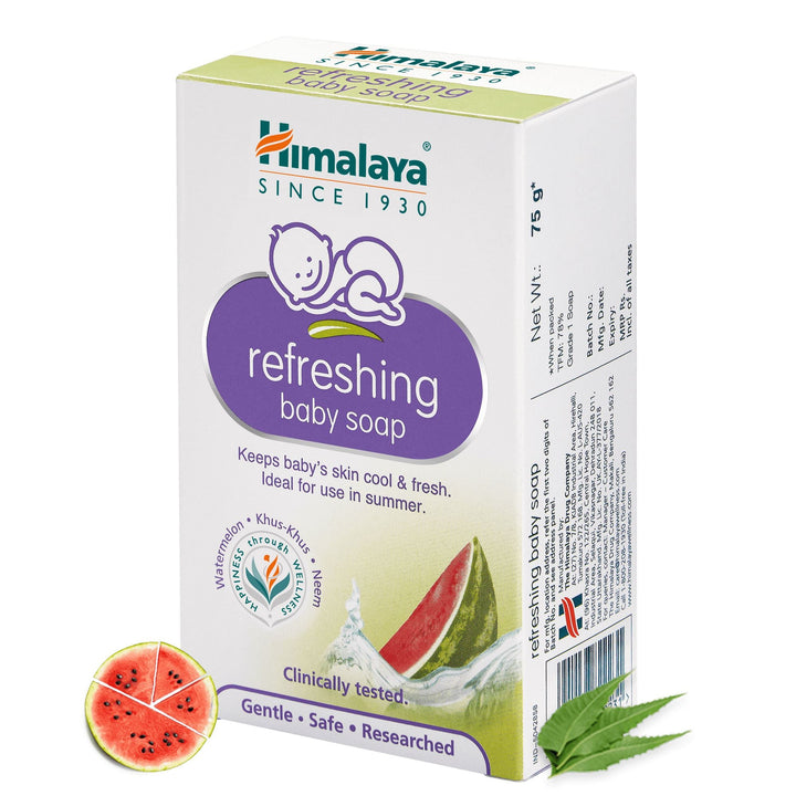 Himalaya refreshing baby soap 75g - Keeps baby's skin cool and fresh