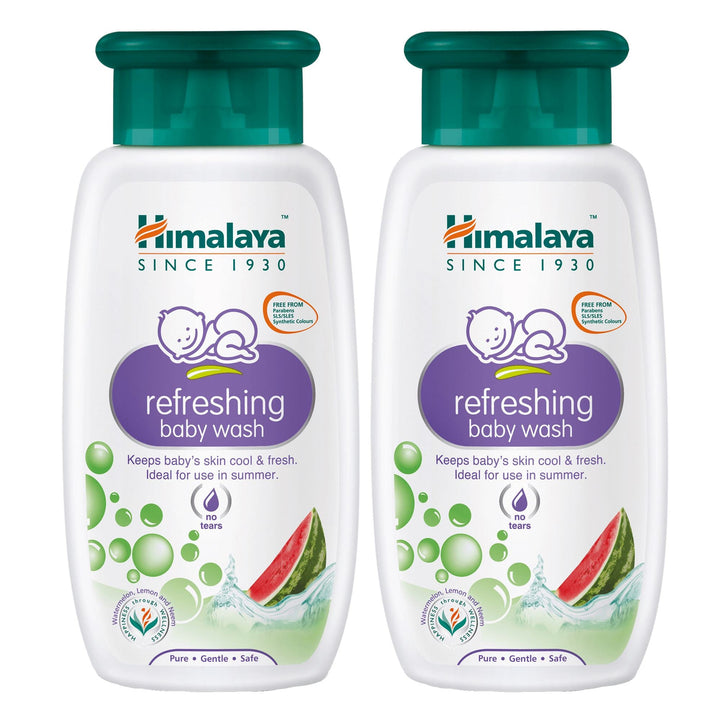 Himalaya Refreshing baby wash - Keeps baby's skin cool and fresh