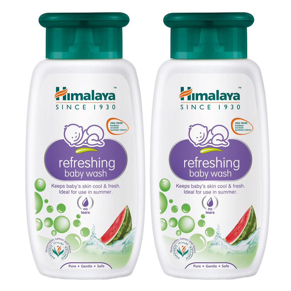 Himalaya Refreshing baby wash - Keeps baby's skin cool and fresh